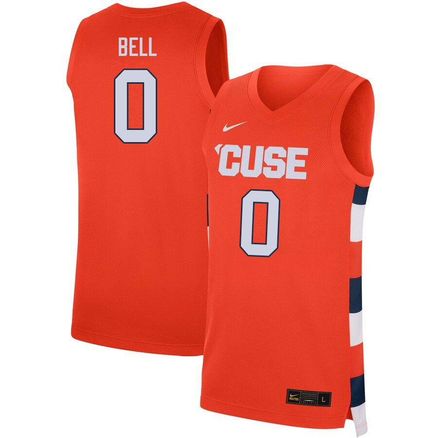 Men #0 Chris Bell Syracuse Orange College 2022-23 Stitched Basketball Jerseys Sale-Orange